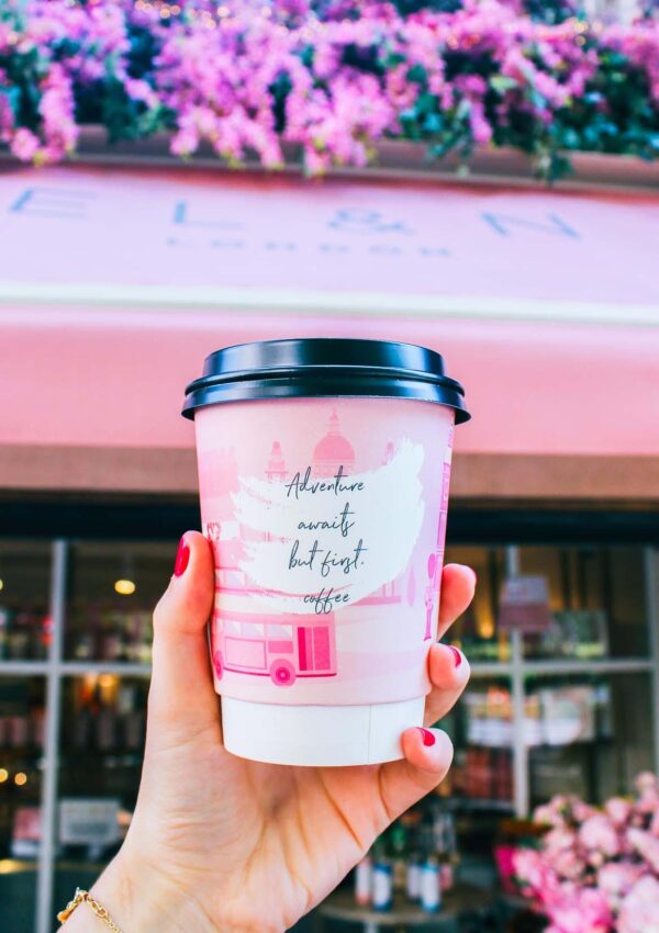Fabulous Pink Cafés in London